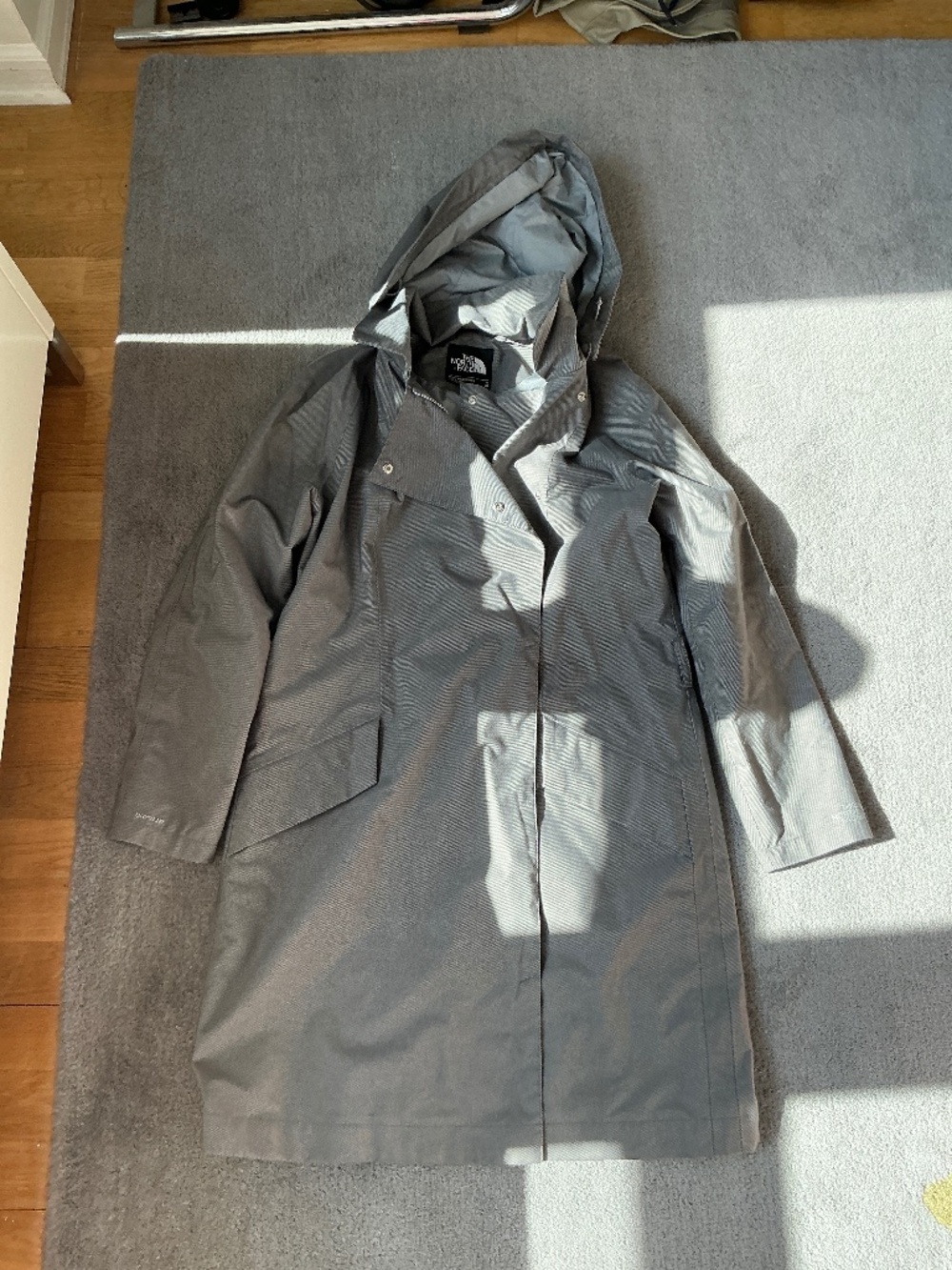 North Face hooded rain parka